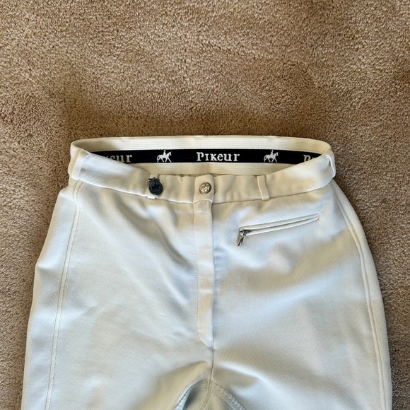 Pikeur Full Seat Breeches in White Size 28 - Picture 3 of 5